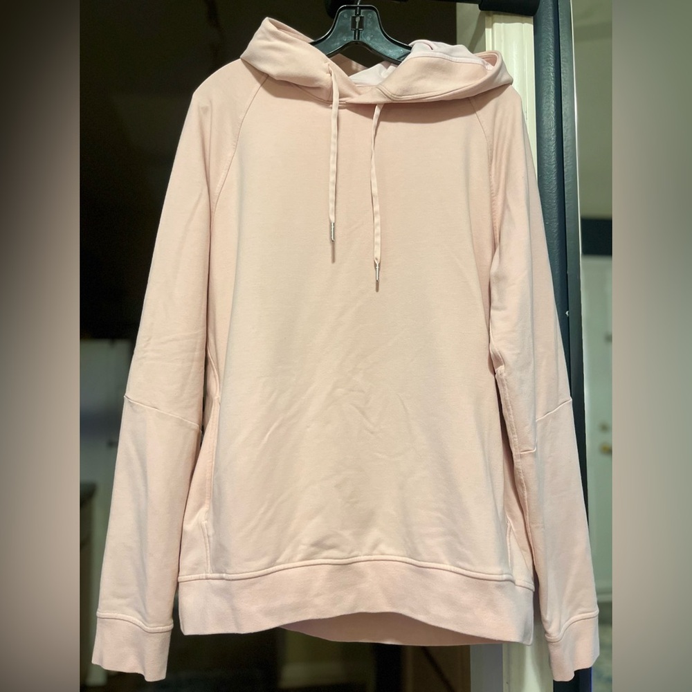 Lululemon Pink Hoodie Unisex Men’s L Sweatshirt Pullover